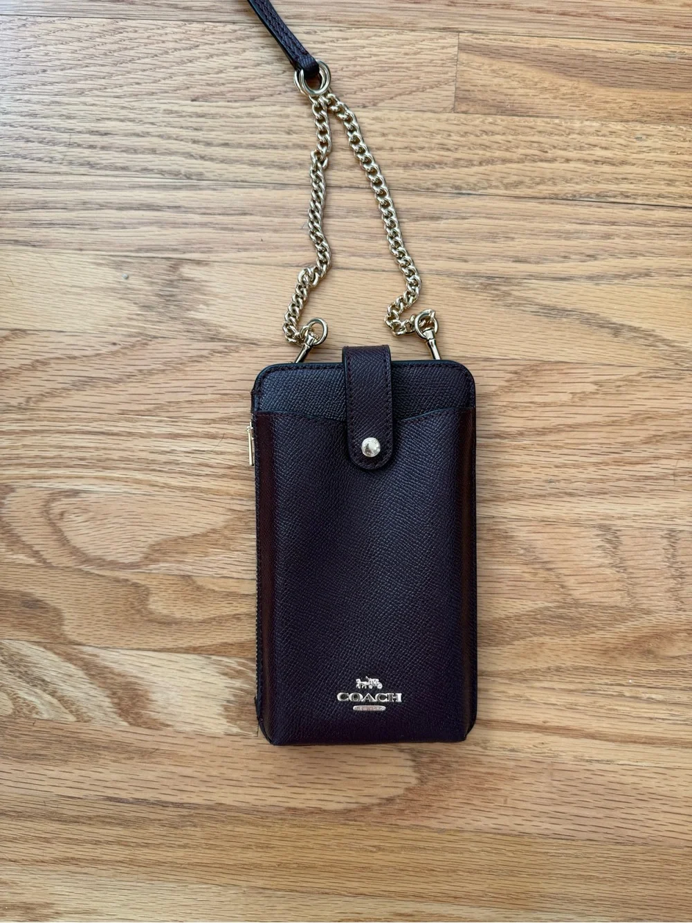 Coach saffiano leather